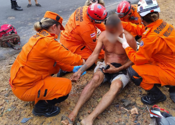 Em acidente casal fica gravemente ferido na Torquato