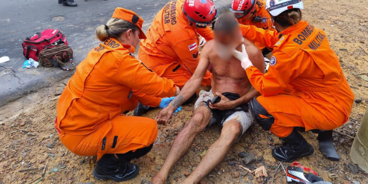 Em acidente casal fica gravemente ferido na Torquato