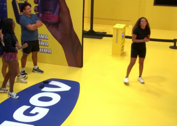 Pitel é o novo Anjo do BBB24! Ele venceu a Prova do Anjo Engov neste sábado (23) e está autoimune. Ela. BB24