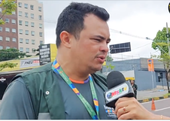 Prefeitura de Manaus realiza manutenção da arborização em trecho da avenida Djalma Batista em Manaus