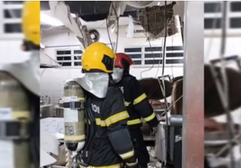ACIDENTE: Panela de pressão explode e deixa trabalhador com queimaduras