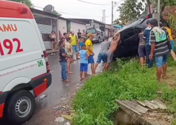 Motorista de APP sofre mal súbito durante tentativa de assalto em Manaus