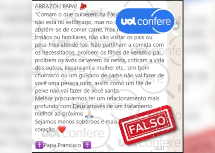 Nem o Papa escapa