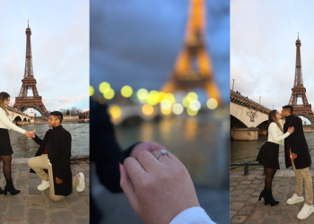 Je t'aime mon fiancé. O amor está no ar, a jornalista Lauren Bernardo está noiva e foi em grandíssimo. Jornalista Lauren