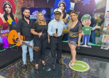 Giselly Nascimento e Danny Almeida no Recreio na Amazônia