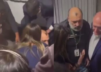 Geraldo Alkcimm socorre jornalista que passou durante coletiva em Manaus