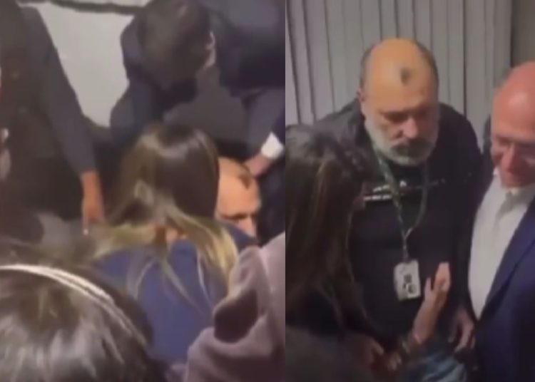 Geraldo Alkcimm socorre jornalista que passou durante coletiva em Manaus
