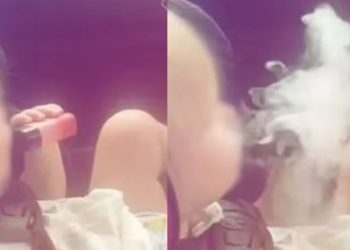 Vídeo perturbador mostra bebê usando cigarro eletrônico