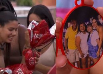 Fernanda fica surpresa ao ver prédios em foto de Isabelle em Manaus: “Que cidade é essa?”