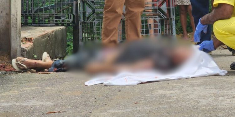 'Burrinho' é executado com 8 tiros enquanto caminhava pela rua do Jorge Teixeira