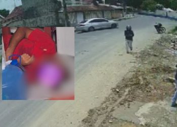 Câmera flagra pistoleiros invadindo quitinete para matar ex-presidiário no Planalto