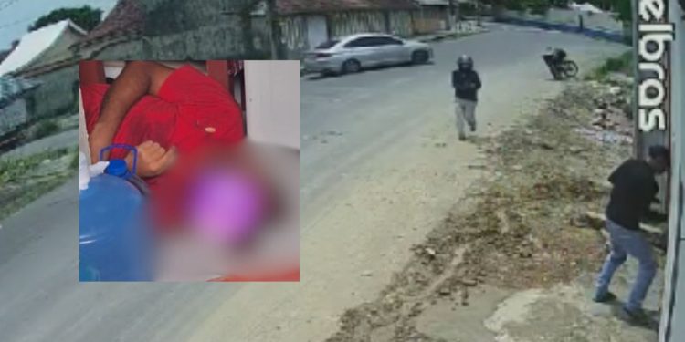 Câmera flagra pistoleiros invadindo quitinete para matar ex-presidiário no Planalto