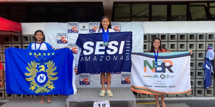 Atleta do SESI Amazonas vence circuito de natação
