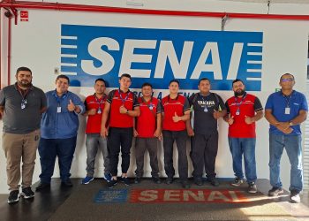 Yamaha certifica profissionais no SENAI