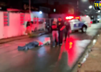 CENAS FORTES – Veja o momento que trabalhador é morto por latrocida em Manaus