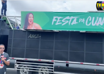 Acompanhe a chegada da Isabelle Nogueira em Manaus