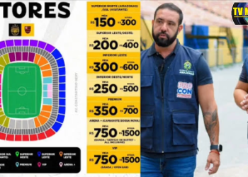 ME ROUBA LOGO – Procon Manaus notifica Amazonas FC sobre preços de ingressos para jogo contra Flamengo