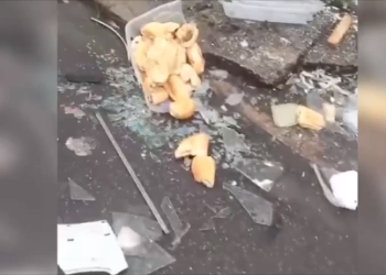 Idoso trabalhandor é atropelado enquanto arrumava barraca para vender café da manhã em Manaus