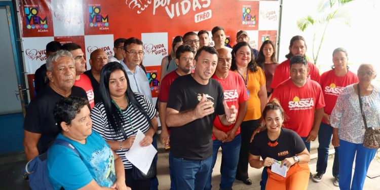 Em mais uma ação solidária, o vereador Sassá da Construção Civil (PT), realizou nessa sexta-feira (05/04). Vereador Sassá