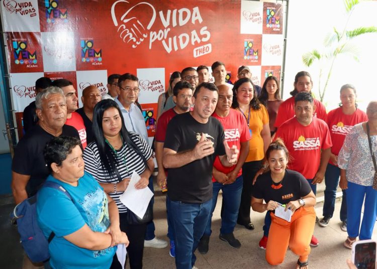 Em mais uma ação solidária, o vereador Sassá da Construção Civil (PT), realizou nessa sexta-feira (05/04). Vereador Sassá