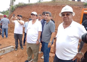 Eduardo Braga visita obras das pontes da BR-319 e anuncia novos recursos para a rodovia