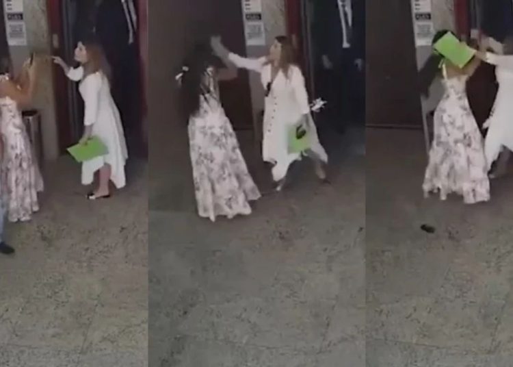 Atual e ex- esposa de senador vão para os tapas em shopping: “prostituta do Senado”