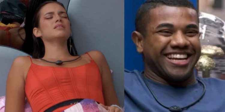 Alane teme ir pro paredão com Davi: “Tomo no c*”