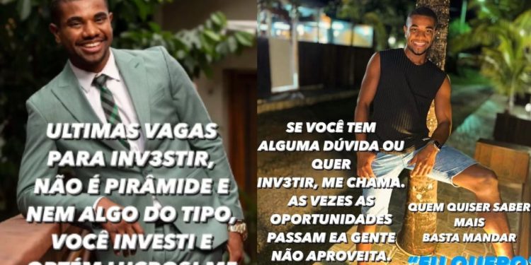 Instagram de Davi é hackeado e criminosos postam golpe de investimento milagroso