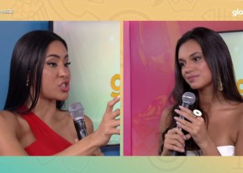 Torta de climão: veja a reação de Isabelle ao ver VT de Alane falando mal dela