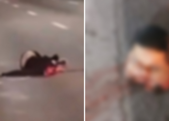 Na madrugada de sexta-feira (24), um assaltante foi morto a tiros enquanto tentava roubar uma carga na. Vídeo chocante