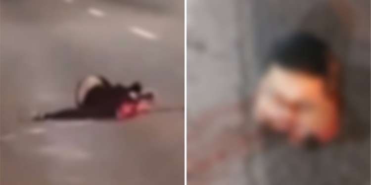 Na madrugada de sexta-feira (24), um assaltante foi morto a tiros enquanto tentava roubar uma carga na. Vídeo chocante