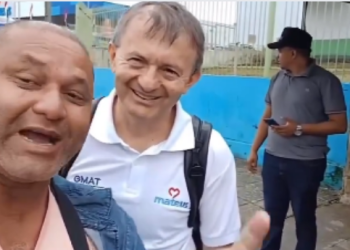 Ilson Mateus Rodrigues foi visto em uma parada de ônibus na capital do Maranhão, na última segunda. Bilionário maranhense