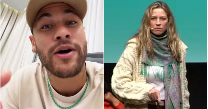 Neymar atacou a atriz Luana Piovani nas redes sociais na noite desta quinta-feira. O atacante do Al. Neymar ataca