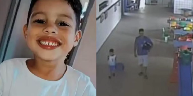 O menino Anthony Levy, de apenas 4 anos, morreu após ser envenenado pelo próprio pai. Matheus Omena. Pai mata