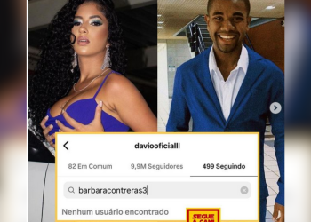 Nesta quarta (01), Davi deixou de seguir a influencer Bárbara Contreras, que estava sendo apontada como. Davi deixa