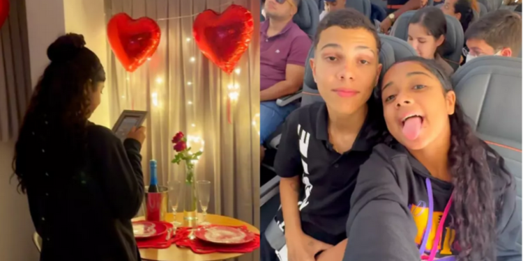 Bruna Gabriella, influenciadora de 12 anos, chocou a internet ao anunciar que se casou com um funkeiro. Influenciadora de