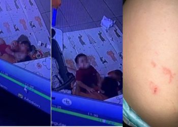 Uma babá, de 34 anos, foi presa nesta segunda-feira (13), após câmeras de segurança do apartamento que. Vídeo mostra