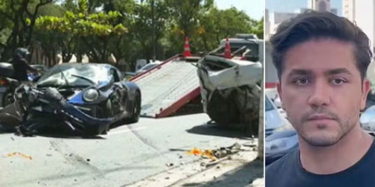 O empresário Fernando Sastre de Andrade Filho, de 24 anos, preso em São Paulo após matar um motorista de. Dono de