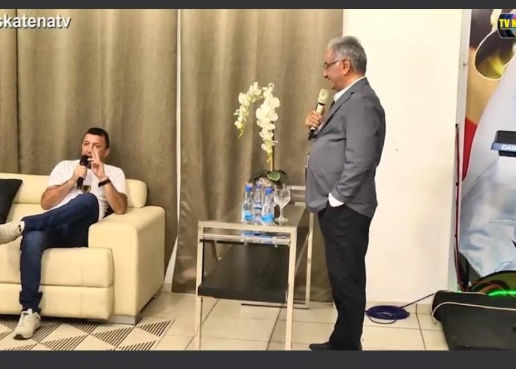 No dia 1º de maio, em que se comemora o Dia do Trabalhador, o vereador Sassá da Construção Civil esteve. Na TV