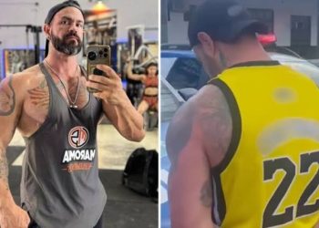 Acusado de importunação sexual por uma aluna de 22 anos, o personal trainer Bruno Fidelis, 41, foi preso. Personal trainer