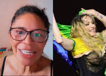 Após perder seu emprego por ter ido ao show da Madonna no Rio de Janeiro, Maria Solange, mas conhecida. Marina Silva