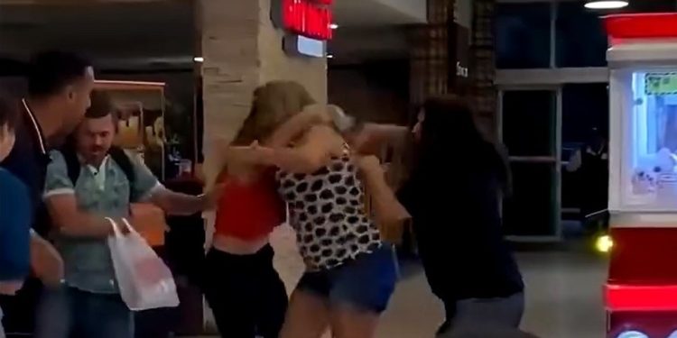 A disputa por um bicho de pelúcia terminou em briga e lesão corporal em um shopping da Zona Sul do. Vídeo: