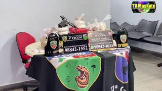 23 kg apreendidas na Zona Leste pela PC