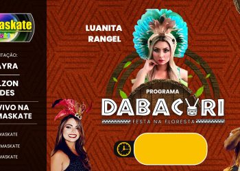 Luanita Rangel no Dabacuri, festa na floresta