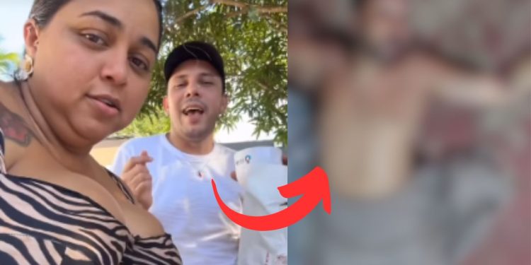 Sem roupa e jogado no chão: veja a foto de como o amigo de Magrinha Ellen foi encontrado morto na Compensa