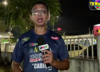 Menino tenta pegar pipa com ferro em fio elétrico e veja o que acontece