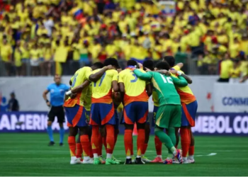 A Colômbia é a primeira seleção do grupo do Brasil garantida nas quartas de final da Copa América. Em uma. Colômbia