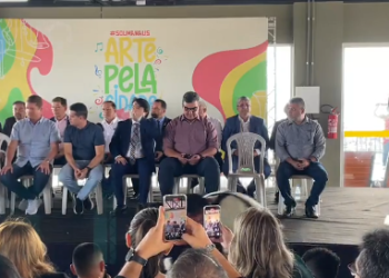 Posse do novo diretor-presidente da Manauscult, Jender Lobato