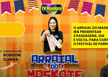 Presentão para 2 passagens para Parintins no Arraial do Maskate 