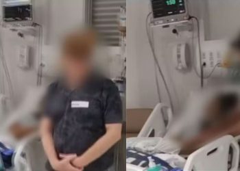 Um pai foi preso acusado de abuso sexual contra a própria filha, internada na UTI de um hospital após ter. Vídeo: